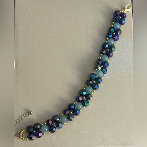 Elegant Multicolor Beaded Bracelet Handmade